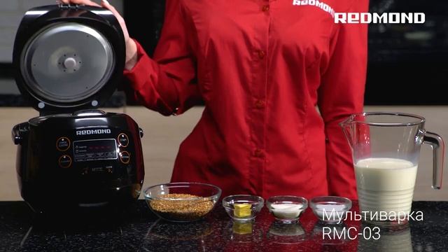 Рецепты детской каши на молоке_ манная, пшенная, гречневая, овсяная в мультиварке REDMOND RMC-03