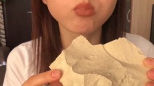 ASMR едят мел🟢 подборка