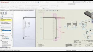 SOLIDWORKS Show Bend Lines and Notes in Drawing with Sheetmetal