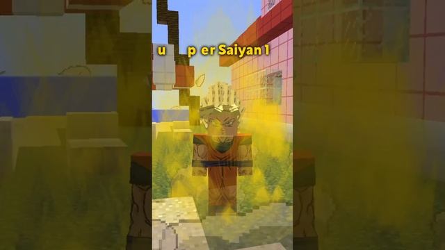 How to go Super Saiyan in Minecraft - Dragon Ball Super смотреть онлайн