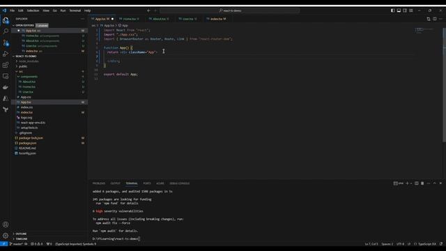 Day 8: Mastering React Router v6 in TypeScript: A Step-by-Step Guide | React & Redux ToolKit Course