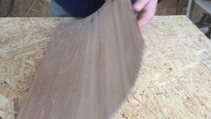Изготовление мебельной радиусной филенки из дерева.The production of radius facade from wood.Часть1