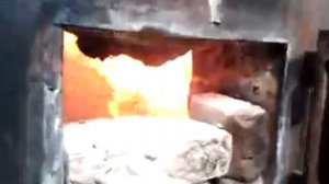 сжигание сырой щепы + автомобильные покрышки