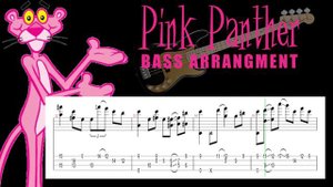 The Pink Panther (Bass solo tab) By Chami's Arts