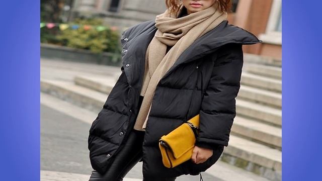 Как Стильно выглядеть в Пуховике. Смелые сочетания. How To Look Stylish In A Down Jacket.