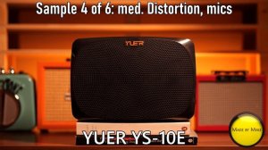 JOYO MA-10E vs. YUER YS-10E (Sound Comparison, No Talking!)