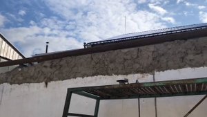 Двухскатная крыша без Центральных опор