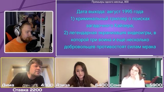 Своя игра о кино IN KINO VERITAS "LITE" (special) смотреть онлайн