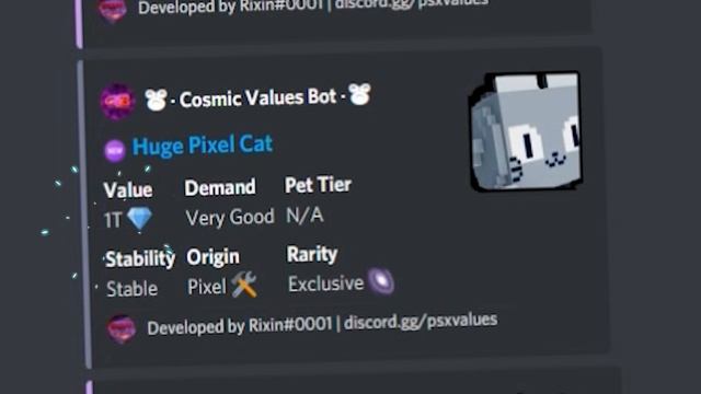 HUGE PIXEL CAT ЗА 1,000,000,000,000 ГЕМОВ В ПЕТ СИМУЛЯТОРЕ Х! ROBLOX Pet Simulator X смотреть онлайн