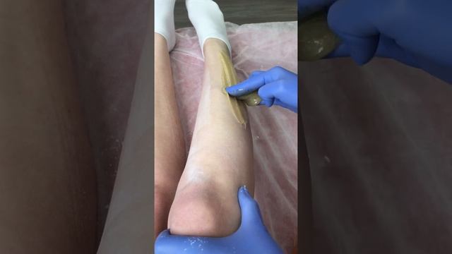 Шугаринг ног на мягкой пасте. Быстро и не болят пальцы рук смотреть онлайн