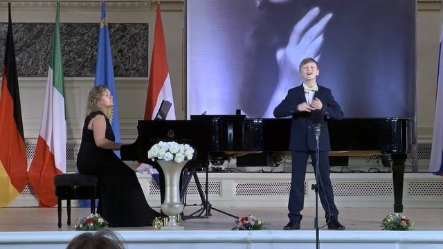 Семён Штепа 10 лет - "Золотая рыбка"  С.Монюшко смотреть онлайн