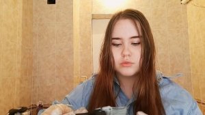 Как Покрасить волосы в ДОМАШНИХ УСЛОВИЯХ!? Покрасила волосы в тёмный цвет в 14 лет!?♀️