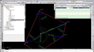уравнивание линейно-угловой сети в AutoCAD Civil 3D