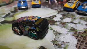 Hot Wheels Б/У машинки в мультяшном стиле из мешка, обзор моей коллекции #42  Выпуск