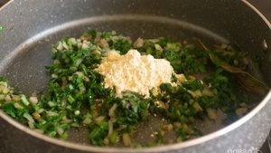 Суп со шпинатом на воде