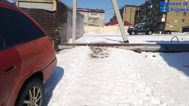 Обзор строительства дома на улице Строительной в городе Холмск