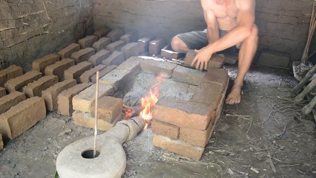 Primitive Technology Fired Clay Bricks
