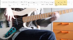 King Gizzard and The Lizard Wizard - Barefoot Desert (Bass Cover with Tabs & Chords)