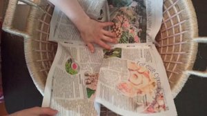 Как декорировать пластиковую корзину. Сшить чехол в корзину. Корзина для интерьера/переделка.