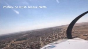 Tunis - Tozeur-Nefta, take off and landing