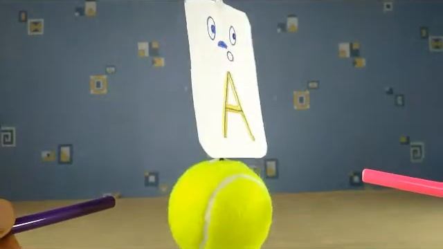 Буква А на качелях. Учим буквы для малышей. Мультик НАНУНАШКИ. смотреть онлайн