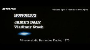 Planeta opic (1968) - Filmové studio Barrandov Dabing 1970