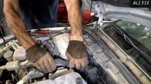 замена подушки двигателя... ниссан альтима ... nissan altima #подвеска #ходовая