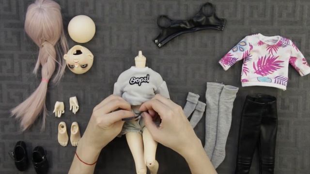 BJD кукла минифи Кукольные обновки Два наряда Какой лучше