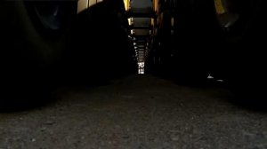 Разгрузка баржи