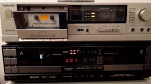 Магнитофон-приставка Technics RS-B205 vs Вега МП-122С (Vega MP-122S). "На-На - Свет в окне"