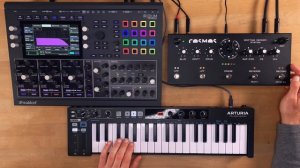 SOMA Cosmos Sound Demo (no talking) with Waldorf Iridium