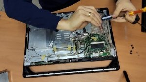 Разборка моноблока Asus all in one ET2013IUIKI