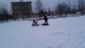 Мотоблок на гусеницах