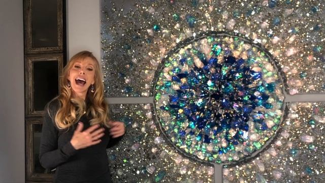 Resin Glass art-experience the process it takes to create these glamorous pieces! Must watch! смотреть онлайн