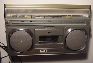 TOSHIBA RT-7000SW BOOMBOX FM-AM STEREO RADIO CASSETTE-ЯПОНИЯ-редкий