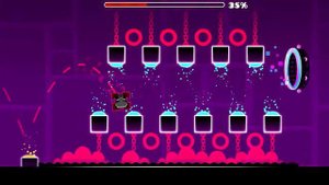 Все официальные уровни Geometry Dash и монетки из них