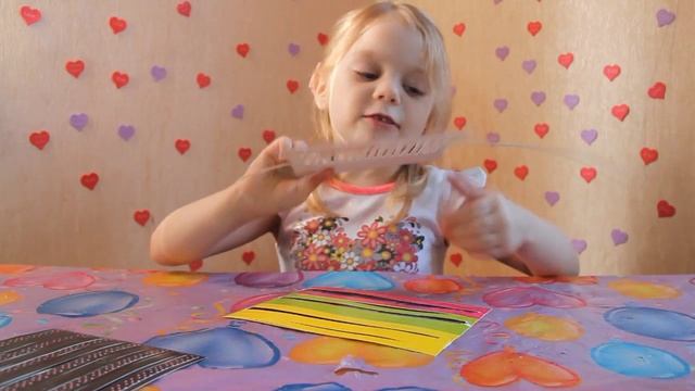 ✽ Игры с Детьми Плетём Из Бумаги Аппликация КОРОВКА Weave Paper Applique COW смотреть онлайн