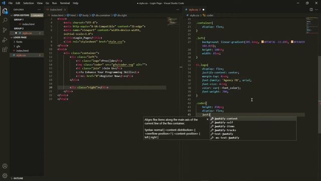 Login Page UI Design | Figma UI/UX Tutorial | Convert Figma Design to HTML and CSS