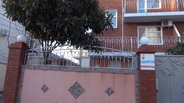 "Замерла" улица Бирюзовая в Лазаревском зимним, январским днем. Lazarevskoe - SOCHI - RUSSIA