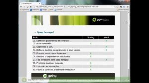 Curso de Java Spring JDBC Template | Aula demonstrativa