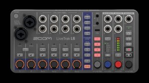 Zoom LiveTrak L6: Battery-Powered Digital Mixer & Recorder for Live Jams