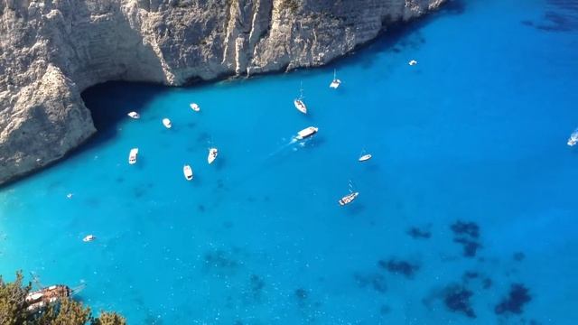 Бухта Навайо о.Закинф Греция смотреть онлайн