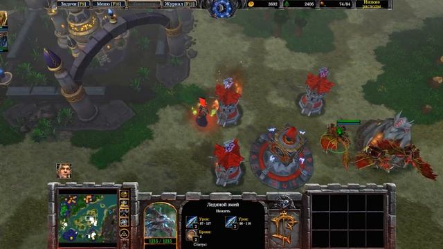Warcraft III: Reforged.Часть 63.-Вы победили, но победили неправильно.В тюрьму их!...сказал Гаритос.