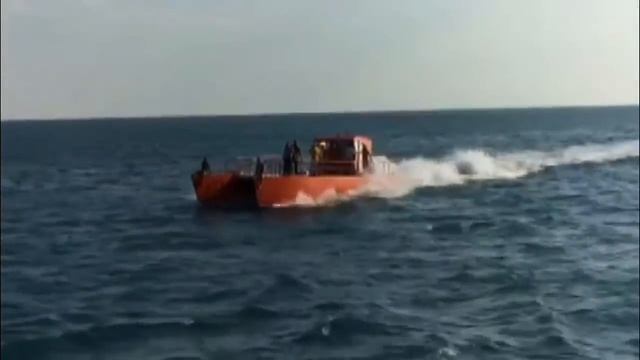 Катамаран Хатанга - ходовые испытания. смотреть онлайн