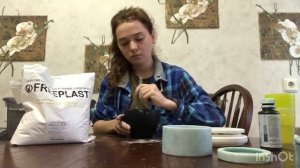 Как сделать Кашпо из гипса и Мрамор из гипса. Мастер класс. Прочный гипс под мрамор. Крепкий гипс