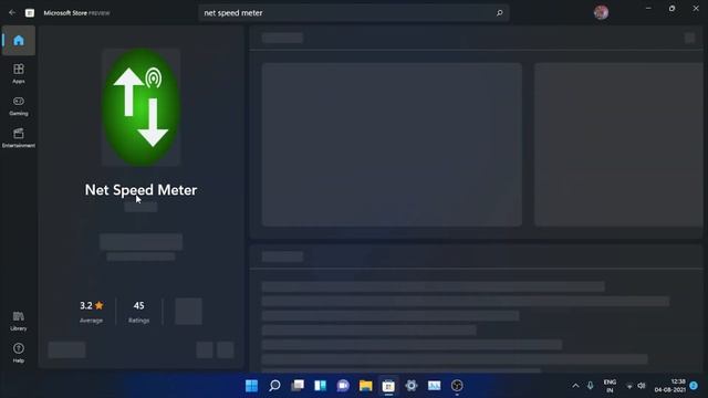 How to Install Net Speed Monitor in Windows 11 | Internet speed meter for windows 11 смотреть онлайн