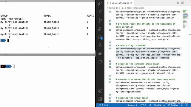 4.7_Resetting offsets - CLI (Command-Line Interface) 101 смотреть онлайн