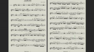 Candy Dulfer & David Stewart - Lily Was Here (Sheet Music For Tenor Saxophone) Makap Sax Edit