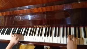 Учим гамму си-бемоль-мажор. Играем длинные арпеджио.