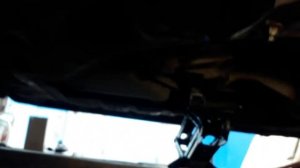 Замена нижней опоры двигателя(коробки) Toyota Ist